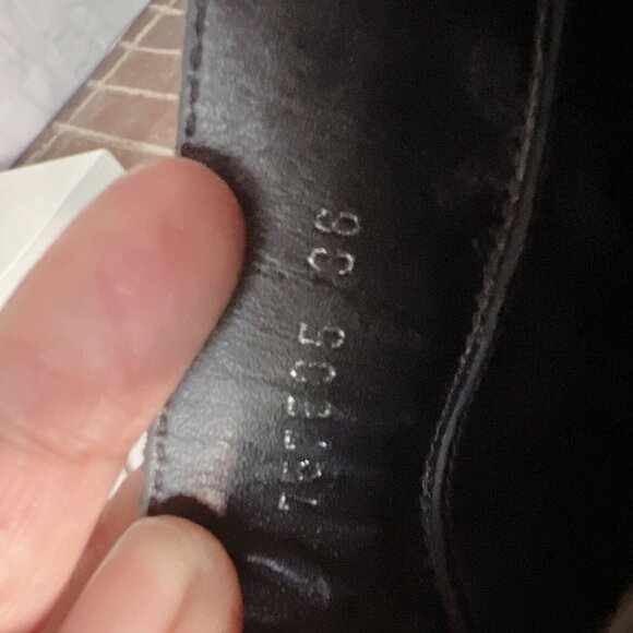 Alexander McQueen Biker Zipper Heeled Ankle Boots Black Leather EU 36 US 6 $1790 - Picture 9 of 13